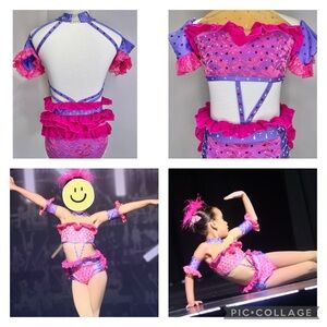 Jazz solo costume . Child small/Street size 5/6 can also fit a slim 7